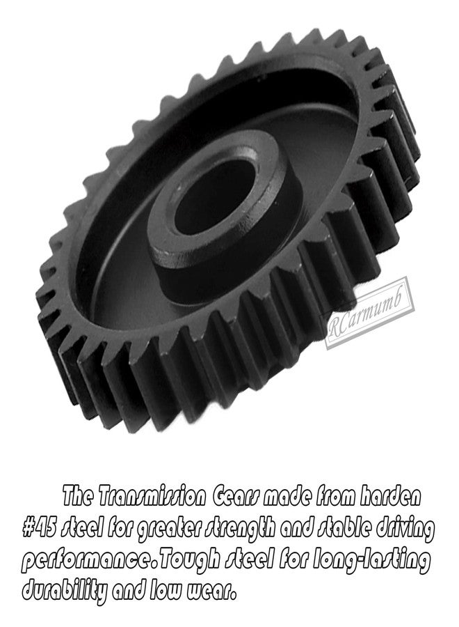 RCarmumb 34T Pinion Gear Upgrades Part for 1/7 Limitless Roller Felony Infraction 6S BLX RC Car,45# Steel 34T Gear Hops Up,Replace #ARA310944 - Image 4